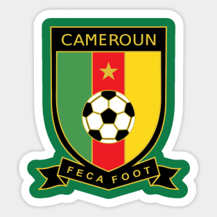 Cameroon Football Club Sticker